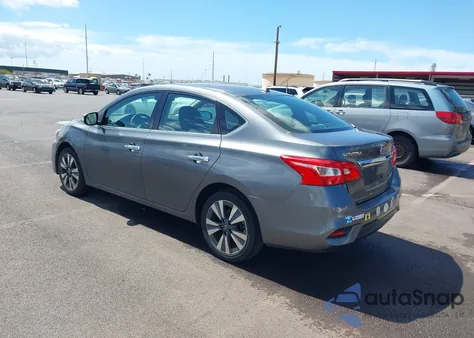 2018 Nissan Sentra Sl из США, поврежденный, VIN 3N1AB7AP8JY324858
